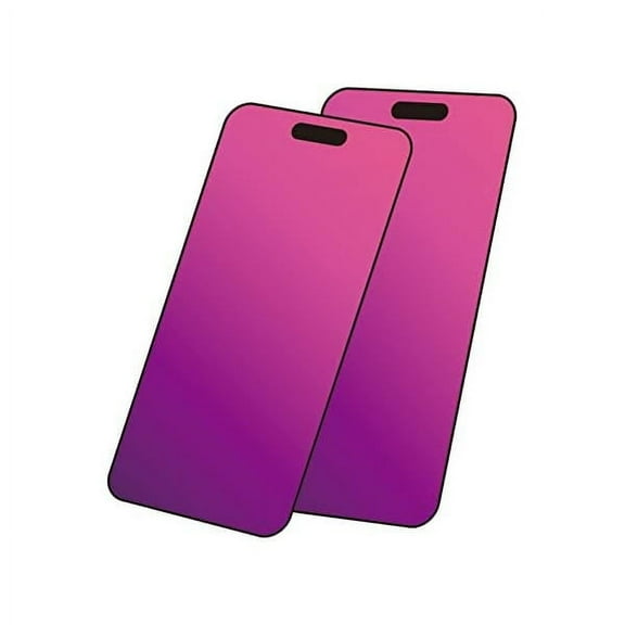 2 Pack Gradient Tempered Glass for iPhone 15 Pro Privacy Screen Protector for iPhone15Pro 5G 6.1inch Anti Spy Anti Blue Light Eye Protection HD Ultra Clear Anti-Scratch Bubble Free
