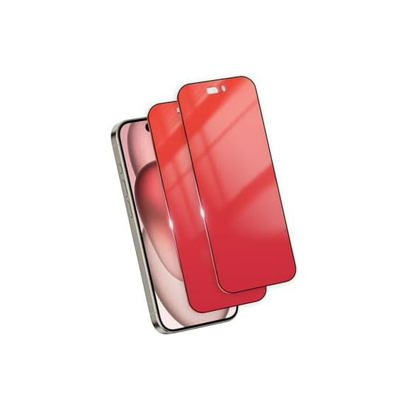 2 Pack Gradient for iPhone 15 Pro Privacy Screen Protector (NOT Glass) for iPhone 15Pro Anti-Blue Light, Anti-Fingerprint Soft Film Anti-Spy PET, Eye Protection (6.1inch)