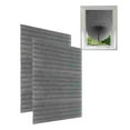 thumbnail image 1 of 2 Pack Gray Window Shades (36" x 72"), Paper Blinds, Temporary Blinds, Windows Room Darkening Blinds, Window Shade Cover, 1 of 9