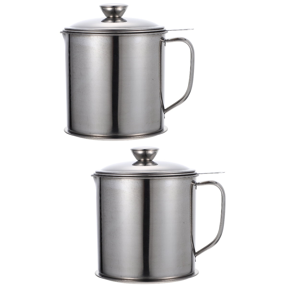 2 Pack Grease Pot Strainer Oil Storage Container Kitchen Assesorries All for Kitchen Kitchen