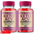 thumbnail image 1 of (2 Pack) Great Results Keto ACV Gummies - Energy & Focus Boosting Dietary Supplements for Weight Management & Metabolism - Fat Burn - 120 Gummies, 1 of 3