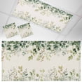 thumbnail image 1 of 2 Pack Green Eucalyptus Fluorescent Light Covers for Ceiling Lights Leaf Watercolor Plant Linen Background Magnetic Ceiling Light Covers Overhead Light Filters for Office Classroom Home, 1 of 9