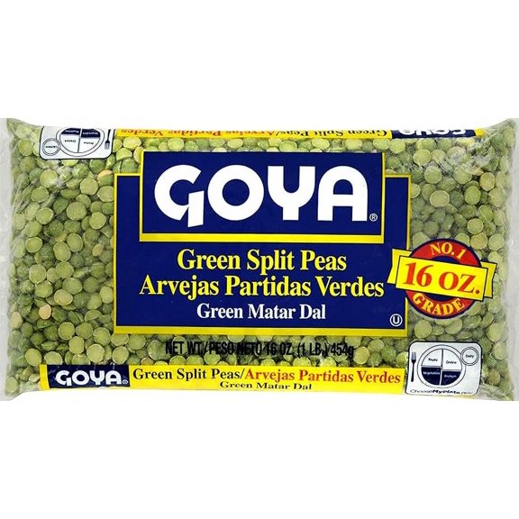 2-Pack Green Split Peas, Dry, 1 Pound Bag