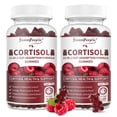 thumbnail image 1 of (2 Pack) GreenPeople Cortisol Supplements for Women | Cortisol Support Gummies | 15-in-1 Fast Absorption Formula | Sleep & Energy Support | 120CT, 1 of 8