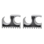 2-Pack Stainless Steel Bimini Top Pole Clips – USA-Made Holder Mounts