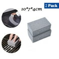 thumbnail image 1 of 2 Pack Grill Cleaner Brick for Outdoor&Restaurant. Heavy Duty Grill Cleaning Brick. Pumice Stone Cleaner Tool Grill Brick for Cleaning Flat Top Grills Griddles Effectively Without Harsh Chemicals, 1 of 4