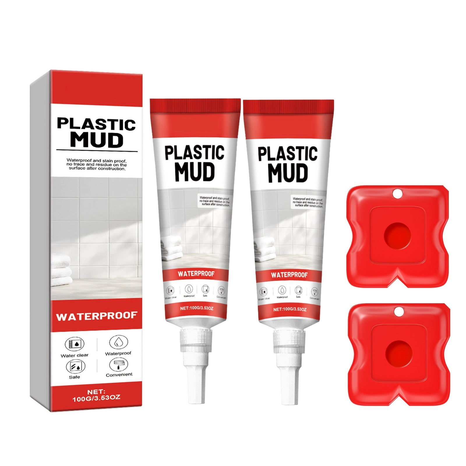 2 Pack Grout Filler,Grout Sealer,Tile Grout Repair for Bathroom Shower ...