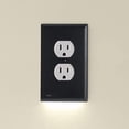 thumbnail image 1 of 2 Pack -  GuideLight 2 for Outlets [New Version - LED Light Bar] - Night Light - Electrical Outlet Wall Plate With LED Night Lights - Automatic On/Off Sensor - (Duplex, Light Almond), 1 of 6