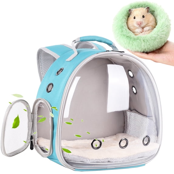 Stress-Free Hamster Hideaways With Round Bubble Windows photo