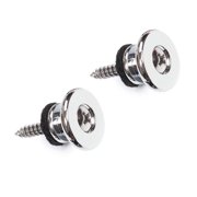 2 Pack Guitar Strap Lock Buttons Guitar Hardware Strap Lock Buttons Guitar Strap Buttons for Guitarists and Bass Player