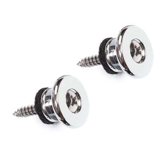 2 Pack Guitar Strap Lock Buttons Guitar Hardware Strap Lock Buttons Guitar Strap Buttons for Guitarists and Bass Player