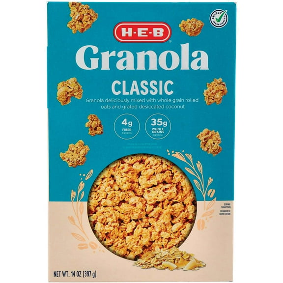 2 Pack HEB Classic Granola
