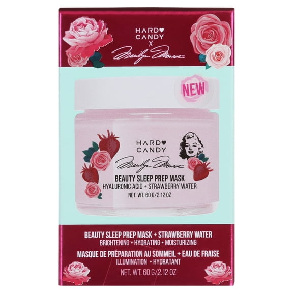 2 Pack HARD CANDY BEAUTY SLEEP PREP MSK + STRAWBERRY WATER 2.12 OZ