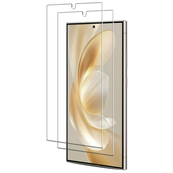 2-Pack HD Tempered Glass Screen Protector for Samsung Galaxy S25 Ultra
