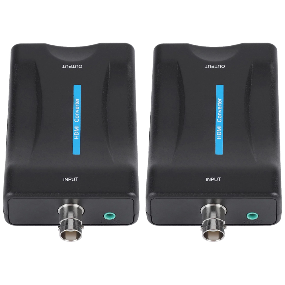 2 Pack HDMI Adapter coaxial to HD 1080P/720P Video Adapter Surveillance