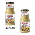 thumbnail image 1 of ( 2 Pack ) HERDEZ, Cilantro Lime Salsa Cremosa, Mexican Sauce, 15.3 oz Jar, 1 of 5