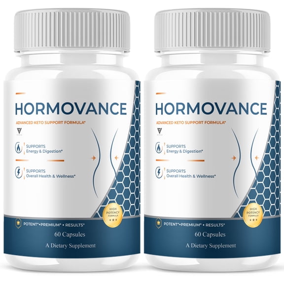 (2 Pack) HORMOVANCE Advanced Keto Support, HORMO VANCE Formula (120 Capsules)