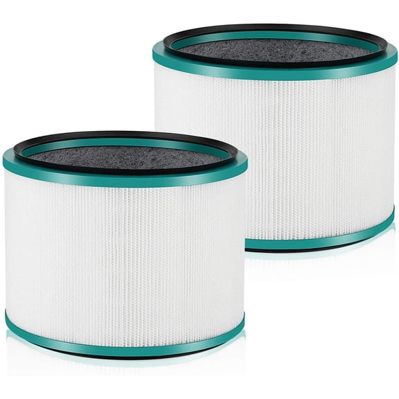 2 Pack HP01 HP02 Filter Replacement Compatible with Dyson HP01 HP02 DP01 DP02 Desk Purifiers, Replaces Part # 968125-03, Fit for Dyson Pure Hot Cool Link Air Purifier Filter