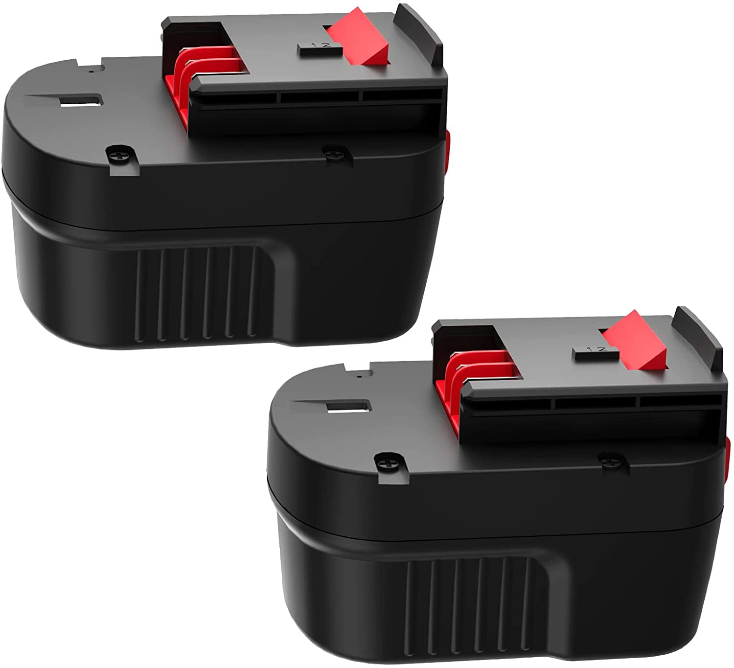 2 Pack HPB12 3600mAh Ni-Mh Replacement Battery Compatible with Black and  Decker 12V Battery A1712 A12 A12-XJ A12EX FS120B FSB12 Firestorm