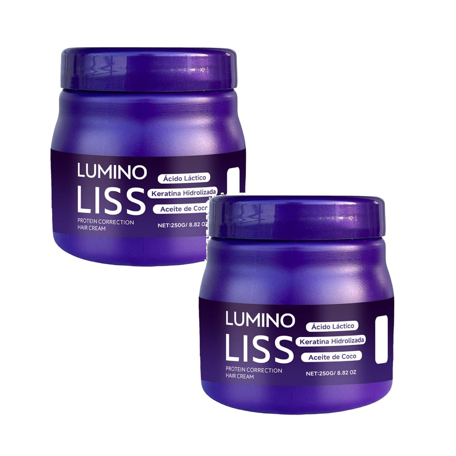 2 Pack,Hair Straightening Serum Frizz Control Long Lasting Shine Heat ...