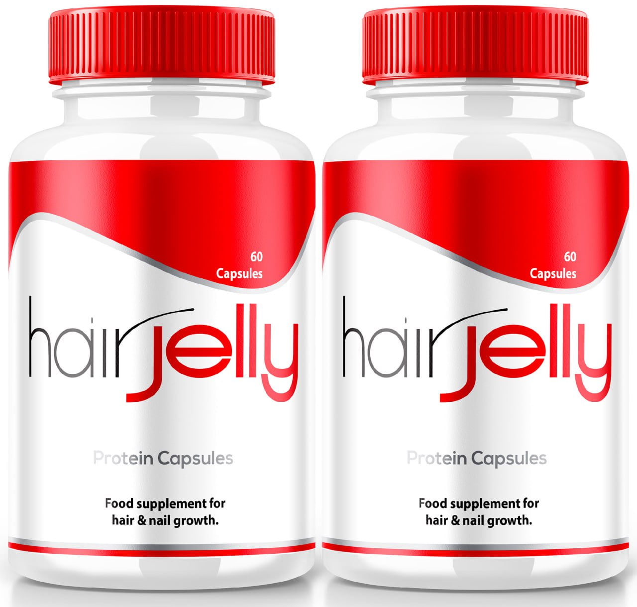 (2 Pack) HairJelly Hair Growth Supplement, Hair Jelly Protein Capsules