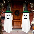thumbnail image 1 of 2 Pack Halloween Hanging Decorations Outdoor, Hanging Spooky Ghost with Glowing Face in the Dark, Halloween Decorations Decor Outdoor Outside for Garden, Tree, Porch, Lawn, 1 of 7