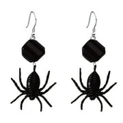 WIJHCBOE 2 Pack Spider Earrings Creatively Earring Hoop Designed Jewelry Gift For Ear Ringing Jewelry for Women Double Lobe Earrings Dragon Earrings Clip on Earrings for Girls