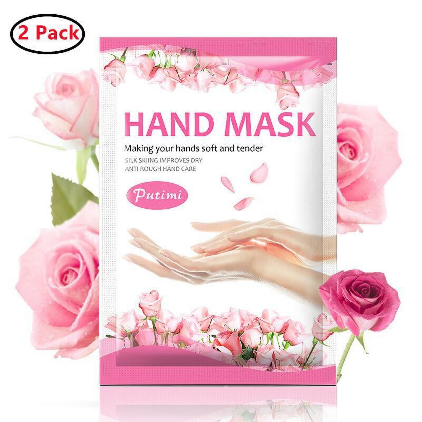 2 Pack Hand Mask, 1 Pack Hand Masks Moisturizing Glove, Hand Skin Nutrition Repairing Gloves