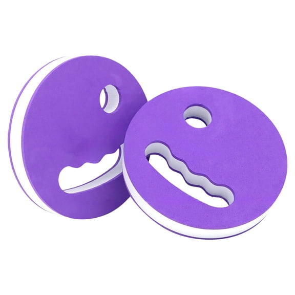 2 Pack Handheld Eva Floating Discs Aqua Fitness Swimming Training Discs for Pool Water Exercise