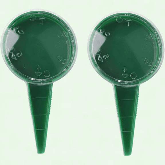 2 Pack Handheld Garden Seeder Sower Planter, Adjustable Sowing Seed Dispenser Tool for Flowers and Vegetables