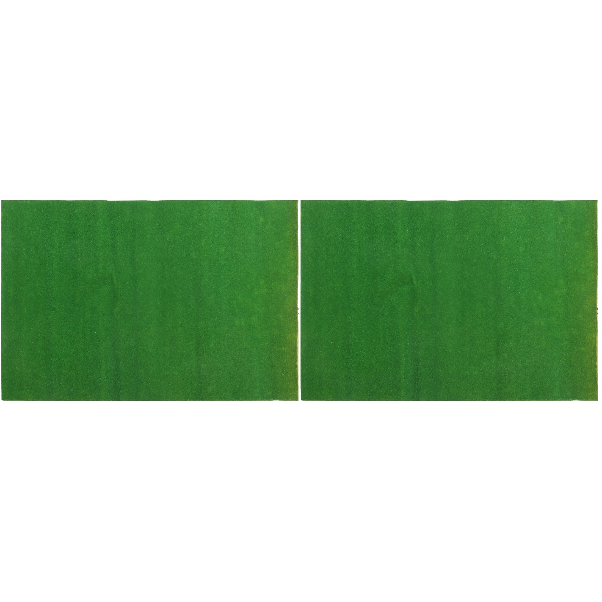 2 Pack Handmade Scene Model Turf Paper Material Flocking Lawn Furinture