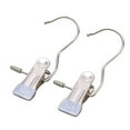 thumbnail image 1 of Boot Hangers Clips, 2 Pack Laundry Hooks Hanging Clips Clothes Pins Closet Hanger Organizer Clamps Socks Towel Clips Heavy Duty Clothespins Bulk Hanger Clips for Closet Travel Pants Socks Handbags(2), 1 of 8