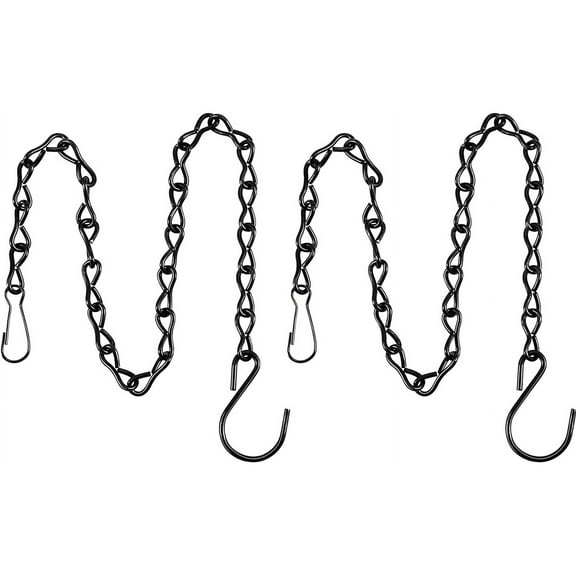2 Pack Hanging Chain for Bird Feeders, Planters, Lanterns and Ornaments