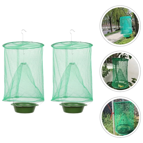 PBPBOX Mouse Catching Cage Fly Nylon Green 2Set