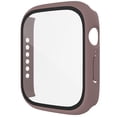 thumbnail image 1 of 2 Pack Hard PC Case Compatible with Apple Watch Series 6 SE Series 5 Series 4 42mm with Tempered Glass Screen Protector, Full Coverage, Touch Sensitive, Ultra-Thin HD Bumper - Tan, 1 of 7