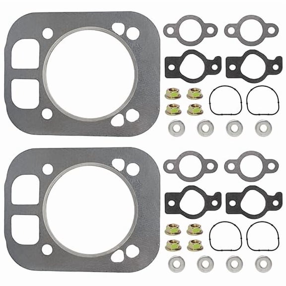 (2 Pack) Head Gasket Kit for Kohler CH25, CH730, CH740, 24 841 04-S, 24 041 16, 24 041 32, 24 041 37-S, 24 841 03-S, 24 841 04-S
