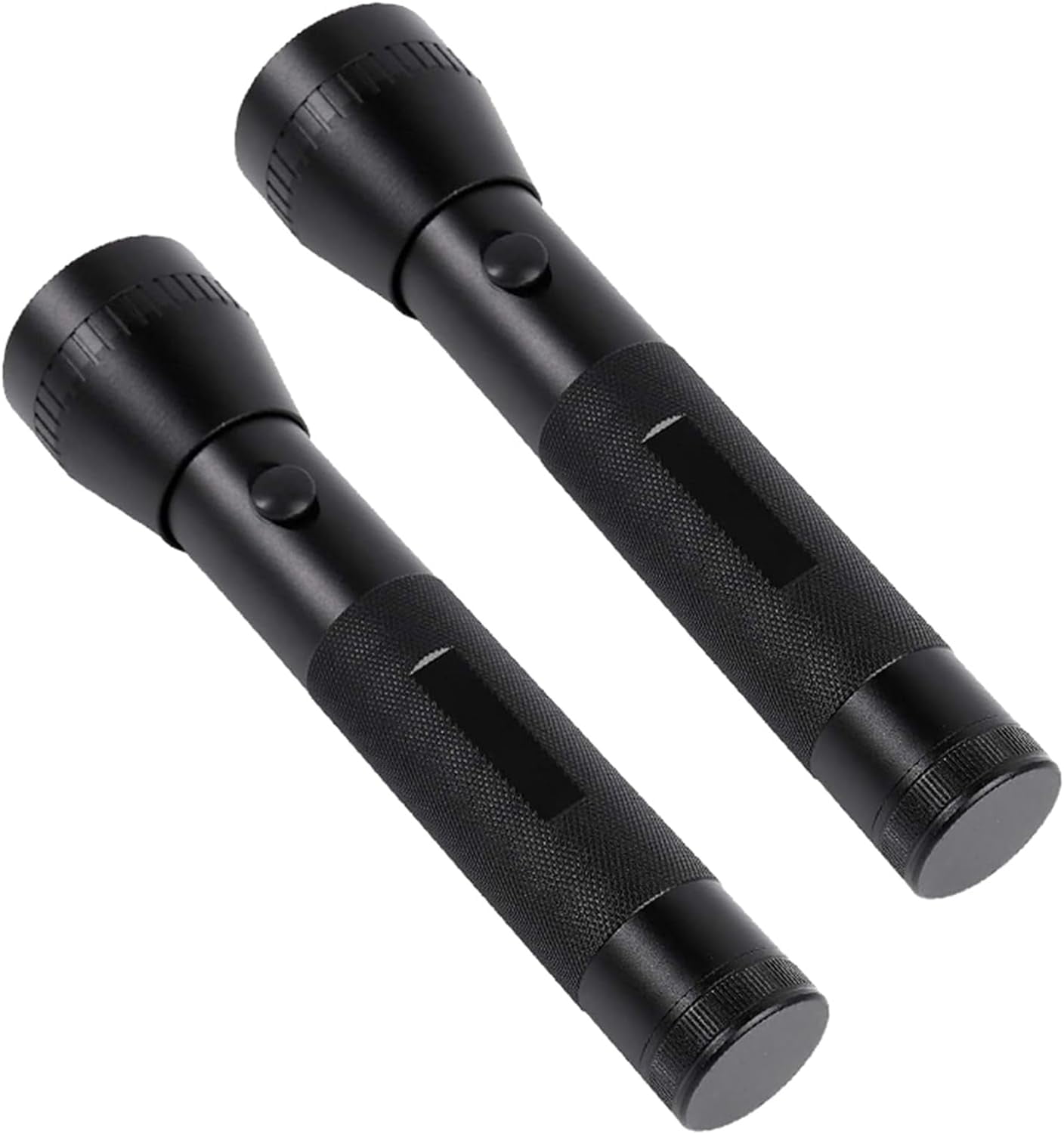 2 Pack Heavy Duty 2 D Cell Battery LED Big Flashlights High Lumens 2 pack heavy duty 2 d cell battery led big flashlights high lumens