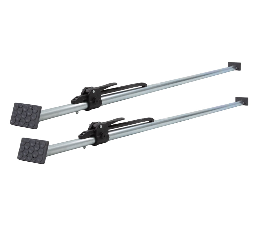 2 Pack Heavy Duty Steel Load Lock Bar, Adjustable 89.75