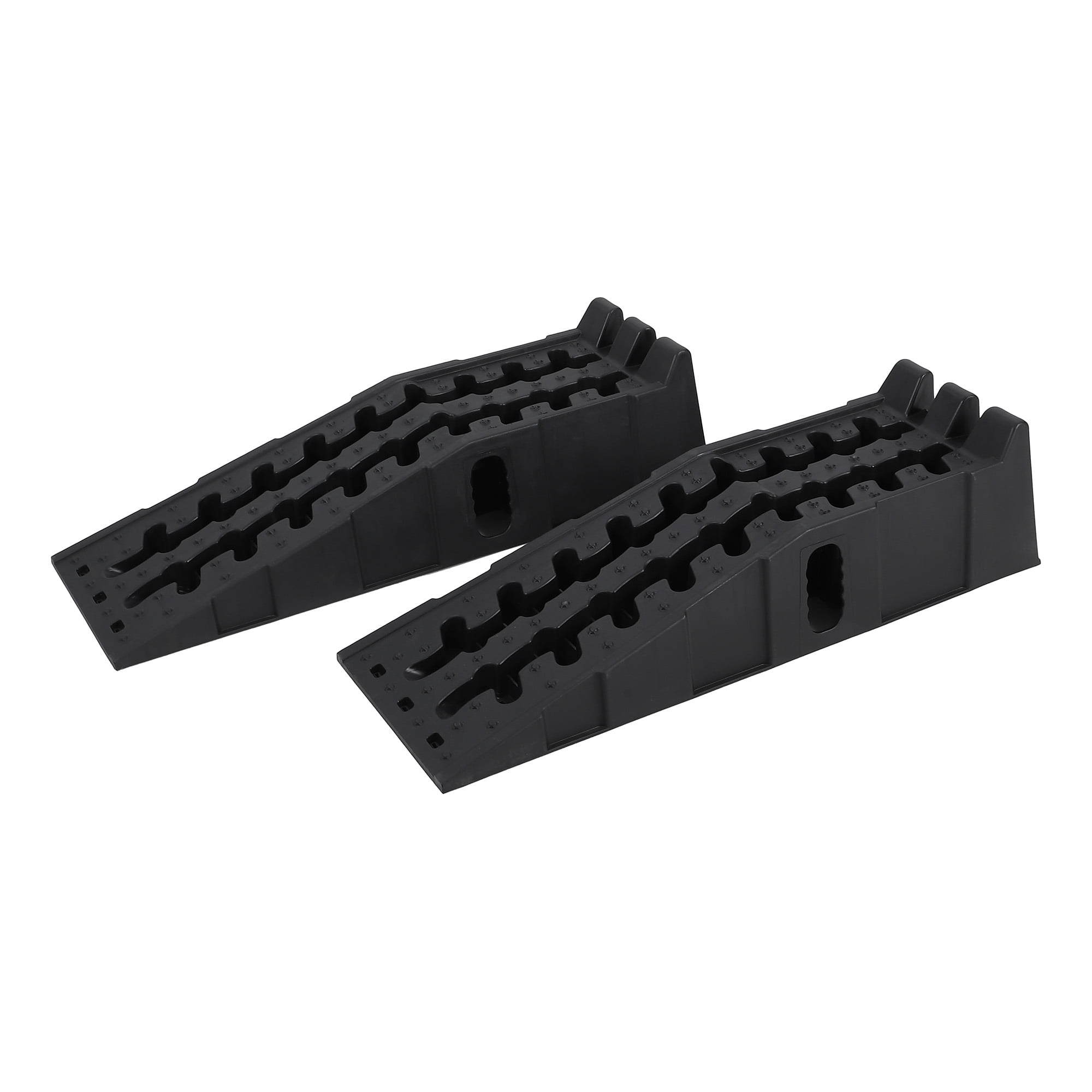 2-Pack Heavy-Duty Car Ramps – 12,000Lbs Capacity, 6.7" Lift, Portable for Oil Changes, Trucks & SUVs – Black