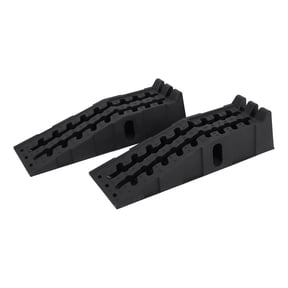 2-Pack Heavy-Duty Car Ramps 12,000Lbs Capacity, 6.7" Lift, Portable for Oil Changes, Trucks & SUVs Black