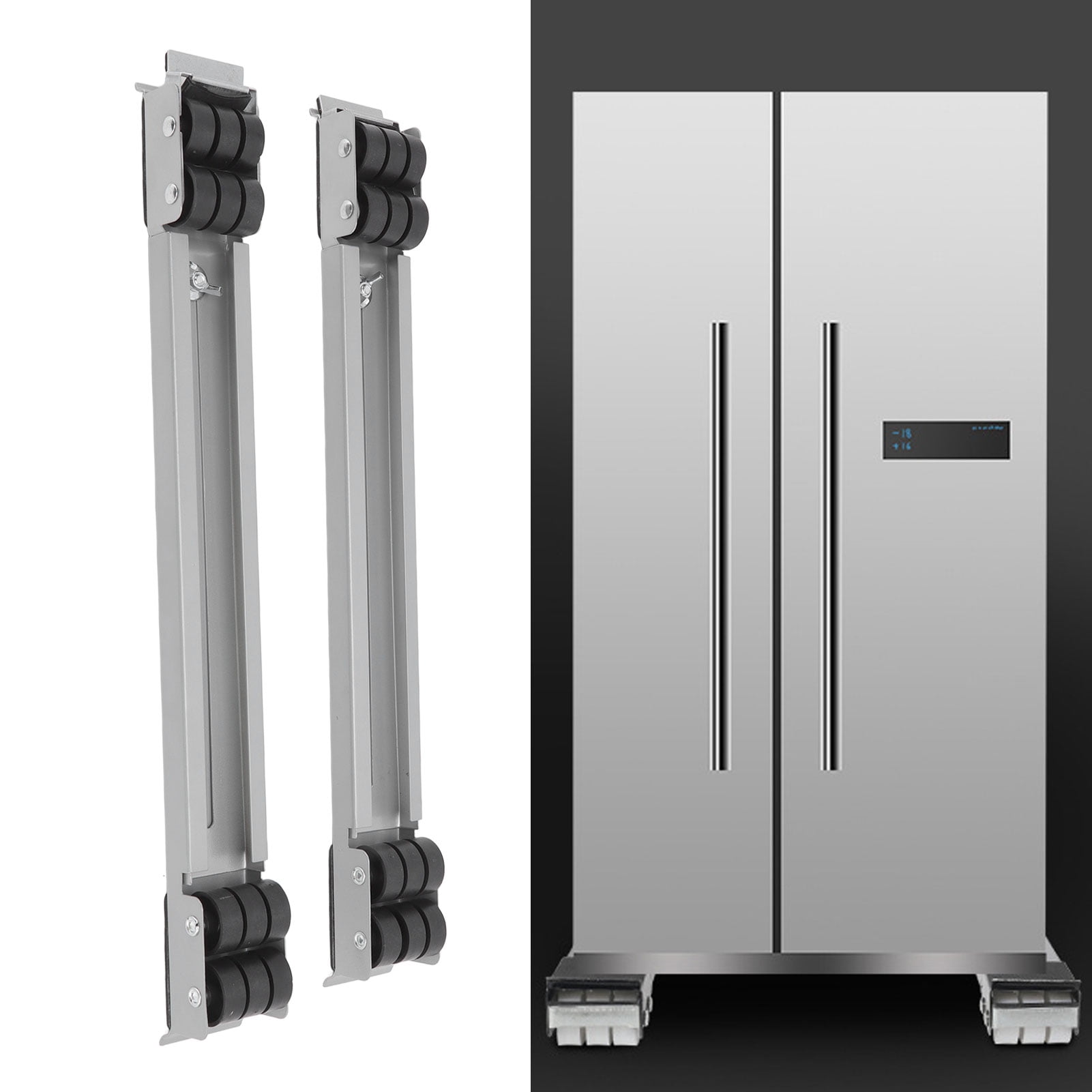 2 Pack Heavy Duty Extensible Appliance Roller, Easy Sliders Appliance