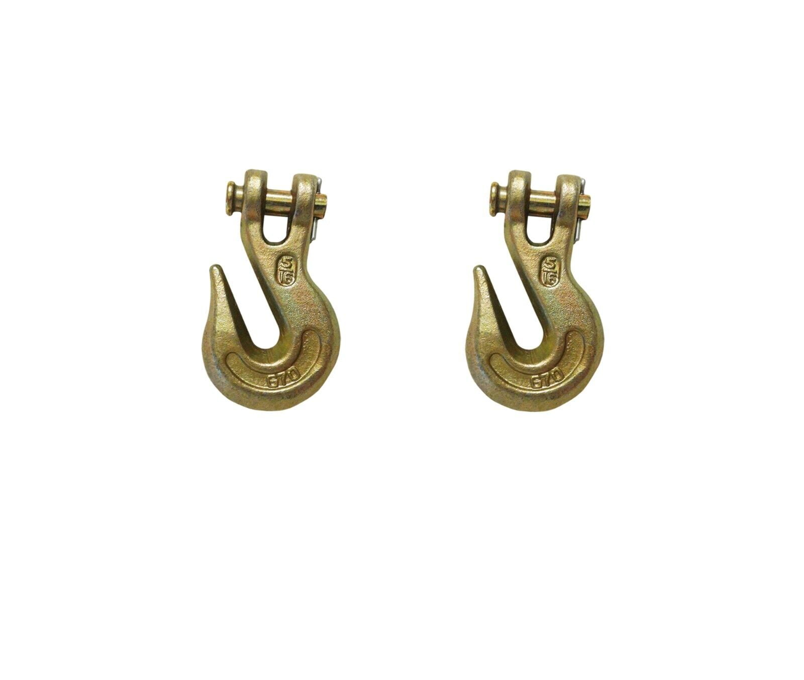 DC Cargo Mall G70 3/8 Chain Hook – Heavy Duty Clevis Grab Hook For 3/8 - View #2
