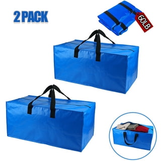 SLEEPING LAMB 110L Extra Large Moving Bags Heavy Duty Reusable Moving Totes  Boxes Storage Containers for Clothes Comforters Blankets, Carrying