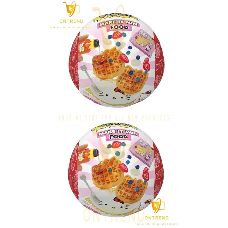 2 Pack Hello Kitty Miniverse Make It Mini Food - Ontrend - Walmart.com