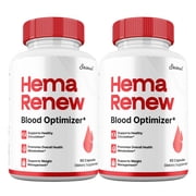 2 Pack HemaRenew Capsules, Maximum Strength, Hema Renew Pills Glycogen Support