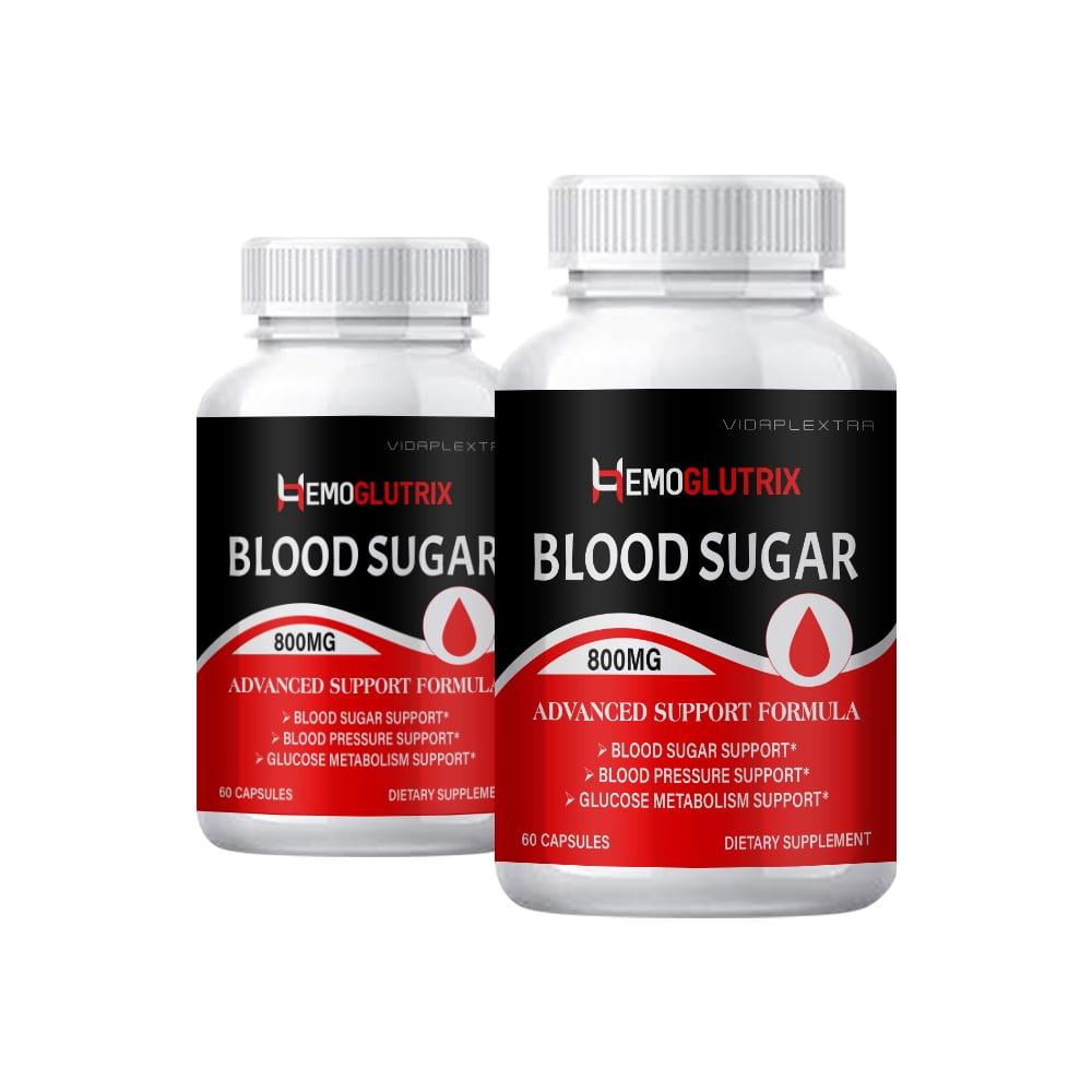 (2 Pack) Hemoglutrix Capsules - Hemoglutrix Blood Pressure Support Capsules