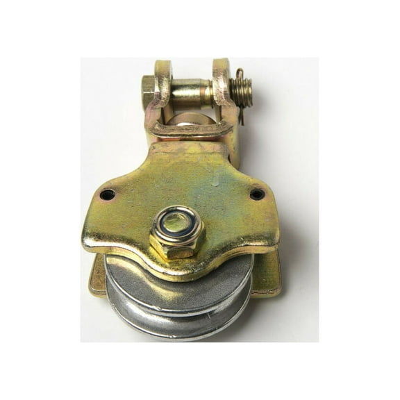 2 Pack - High Limit 2 Ton Swivel Pulley Snatch Block Steel Swiveling Wire Rope Sheave