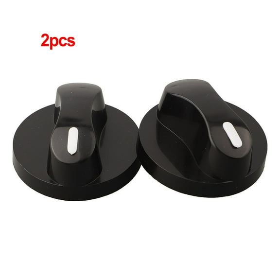 2 Pack High Quality Alloy Gas Stove Rotary Switch Knob Set Kitchen Burner Oven Parts Handle Replacement Button Cooker Stove 8Mm