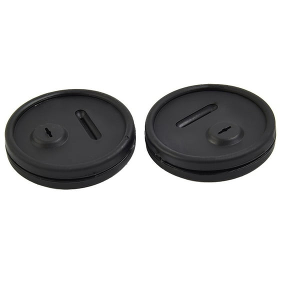 2 Pack High Temp Silicone Thermometer Probe Grommet for Weber Smokey Mountain Cooker Grills 14.5 18.5 22.5 Inch No Drill Required BBQ Accessory 85037