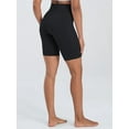 thumbnail image 1 of 2 Pack High-Waisted Yoga Shorts for Women with Pockets, Tummy Control Fitness Running Shorts, Comfortable & Breathable, 1 of 1